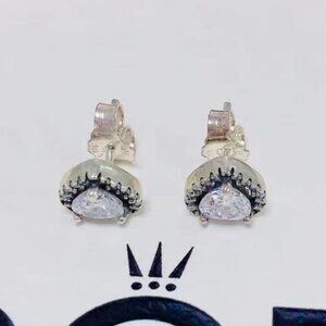 Pandora Elevated Heart Stud Earrings